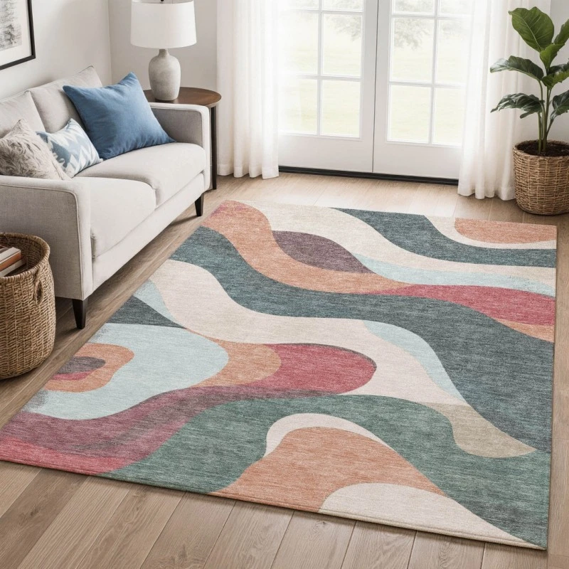 Addison Mayfield Orange AMF2186 8ft. x 10ft. Rect. Rug