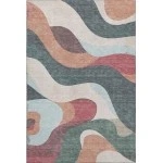 Addison Mayfield Orange AMF2186 5ft. x 7ft. 6in. Rect. Rug