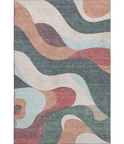 Addison Mayfield Orange AMF2186 5ft. x 7ft. 6in. Rect. Rug