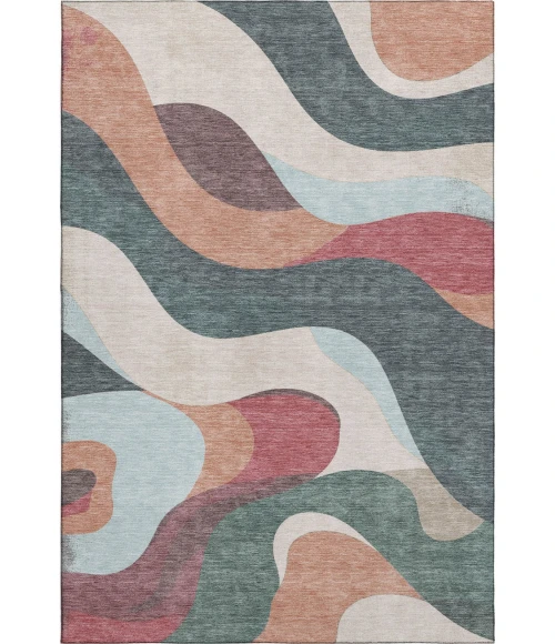 Addison Mayfield Orange AMF2186 5ft. x 7ft. 6in. Rect. Rug
