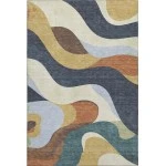 Addison Mayfield Gold AMF2186 5ft. x 7ft. 6in. Rect. Rug