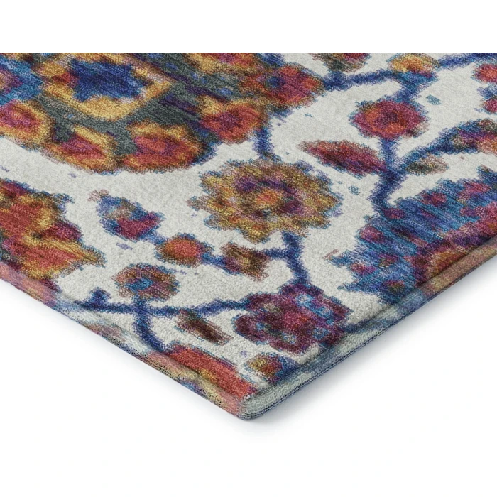 Addison Mayfield Red AMF2187 - 8ft. Round Rug