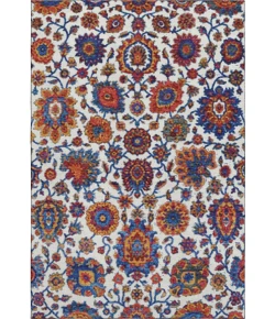 Addison Mayfield Red AMF2187 - 8ft. Round Rug
