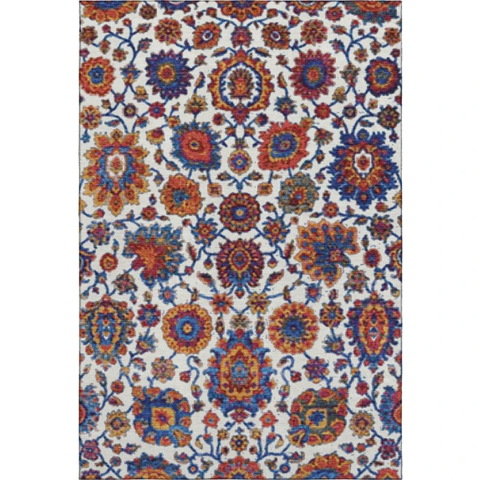 Addison Mayfield Red AMF2187 - 8ft. Round Rug