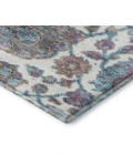 Addison Mayfield Teal AMF2187 - 8ft. Round Rug