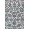 Addison Mayfield Teal AMF2187 - 8ft. Round Rug