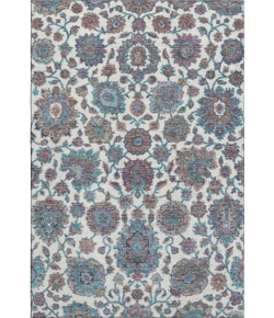 Addison Mayfield Teal AMF2187 - 8ft. Round Rug