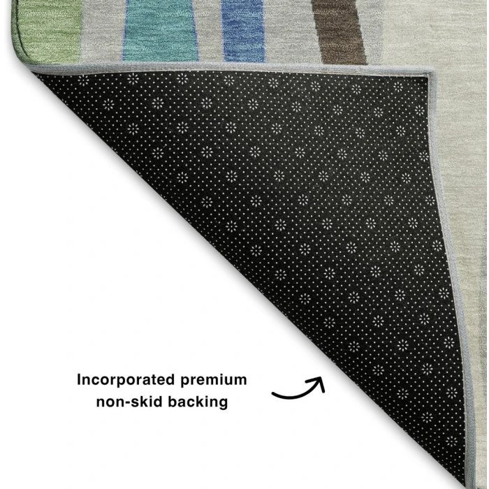 Addison Mayfield Green AMF2188 - 8ft. Round Rug