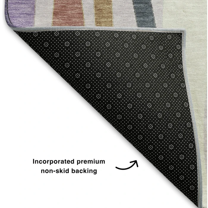 Addison Mayfield Purple AMF2188 5ft. x 7ft. 6in. Rect. Rug