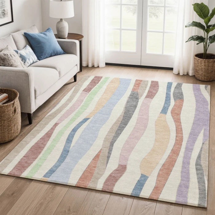 Addison Mayfield Ivory AMF2188 5ft. x 7ft. 6in. Rect. Rug