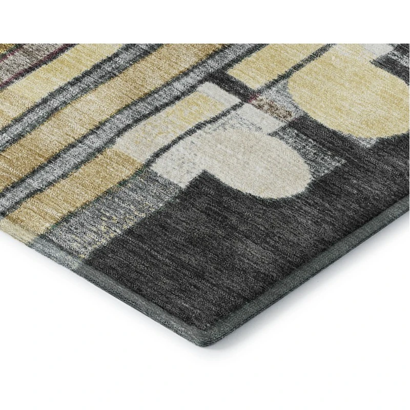 Addison Mayfield Black AMF2189 2ft. 3in. x 7ft. 6in. Rect. Rug