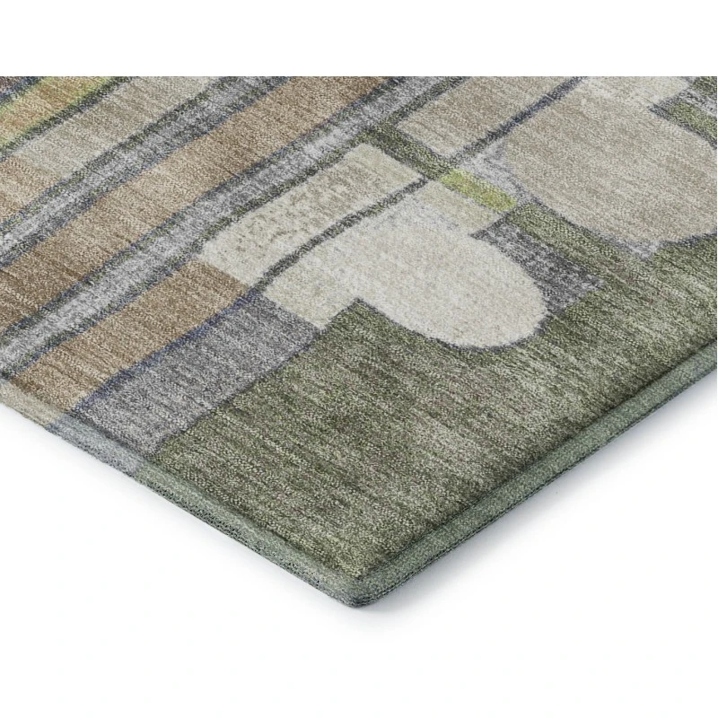 Addison Mayfield Green AMF2189 5ft. x 7ft. 6in. Rect. Rug