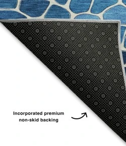 Addison Mayfield Blue AMF2190 8ft. x 10ft. Rect. Rug