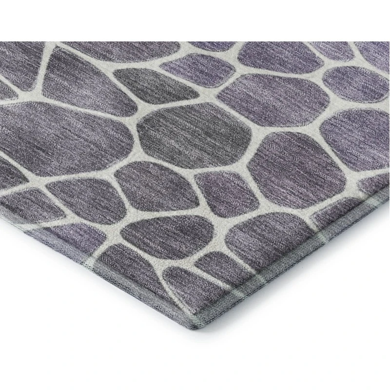 Addison Mayfield Purple AMF2190 - 8ft. Round Rug