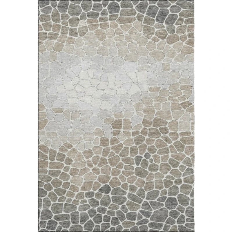 Addison Mayfield Brown AMF2190 - 8ft. Round Rug