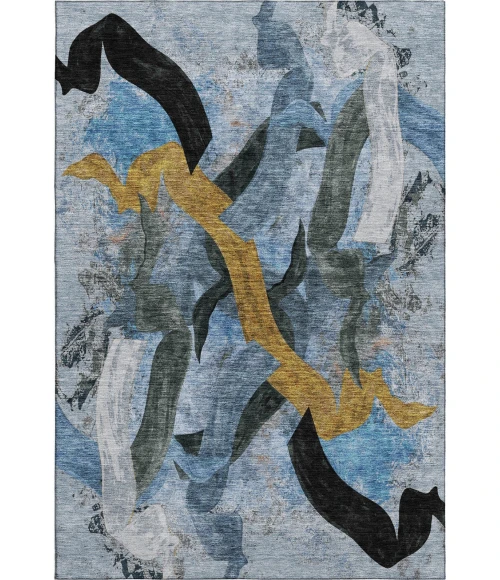 Addison Mayfield Blue AMF2191 8ft. x 10ft. Rect. Rug