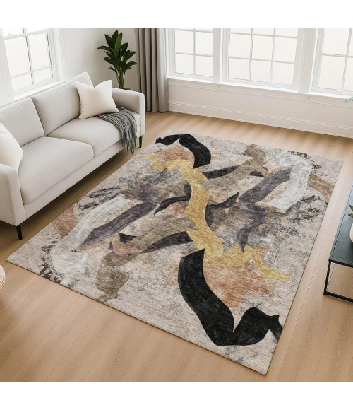 Addison Mayfield Brown AMF2191 8ft. x 10ft. Rect. Rug