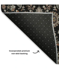Addison Mayfield Black AMF2192 - 8ft. Round Rug
