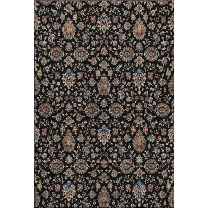 Addison Mayfield Black AMF2192 - 8ft. Round Rug