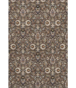 Addison Mayfield Brown AMF2192 - 8ft. Round Rug