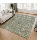 Addison Mayfield Green AMF2192 - 8ft. Round Rug