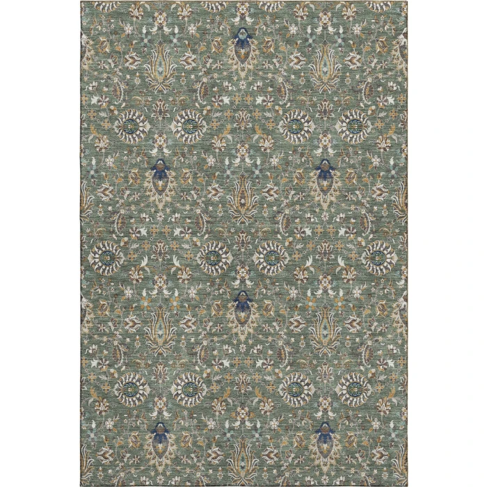 Addison Mayfield Green AMF2192 - 8ft. Round Rug