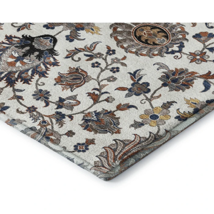 Addison Mayfield Ivory AMF2192 - 8ft. Round Rug