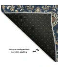 Addison Mayfield Blue AMF2192 - 8ft. Round Rug