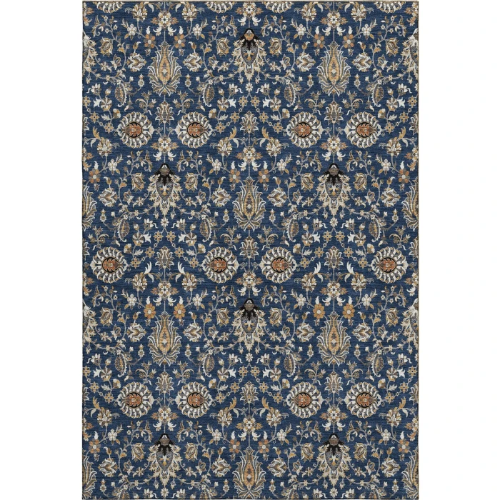 Addison Mayfield Blue AMF2192 - 8ft. Round Rug