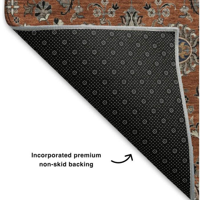 Addison Mayfield Orange AMF2192 2ft. 3in. x 7ft. 6in. Rect. Rug