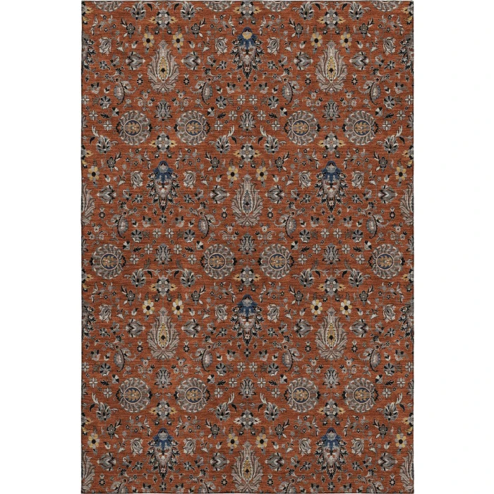 Addison Mayfield Orange AMF2192 2ft. 3in. x 7ft. 6in. Rect. Rug