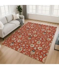 Addison Mayfield Red AMF2192 - 8ft. Round Rug