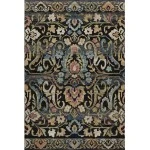 Addison Mayfield Black AMF2193 - 8ft. Round Rug