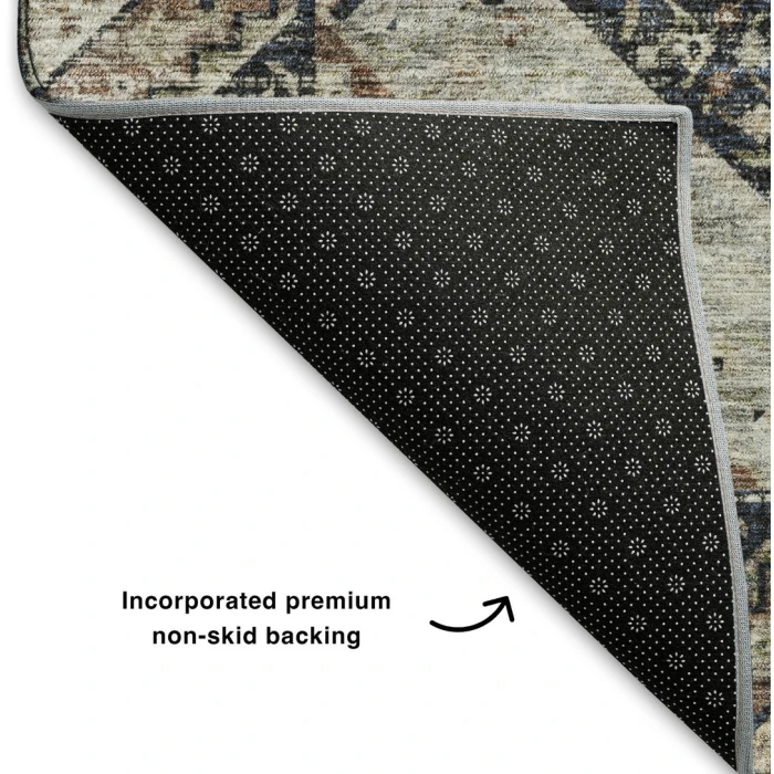 Addison Mayfield Black AMF2195 5ft. x 7ft. 6in. Rect. Rug