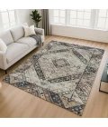 Addison Mayfield Black AMF2195 5ft. x 7ft. 6in. Rect. Rug