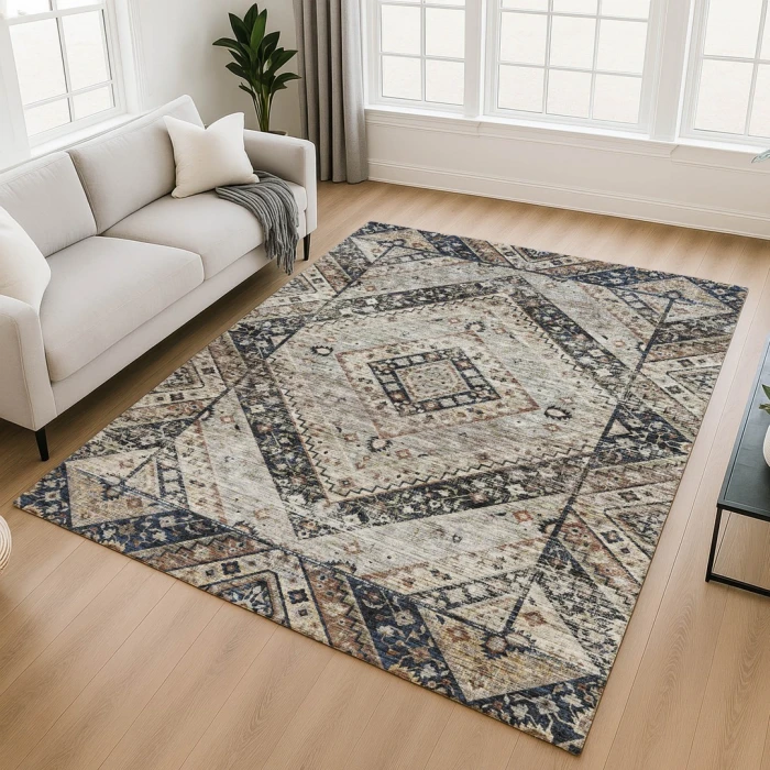 Addison Mayfield Black AMF2195 5ft. x 7ft. 6in. Rect. Rug