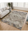 Addison Mayfield Brown AMF2195 5ft. x 7ft. 6in. Rect. Rug