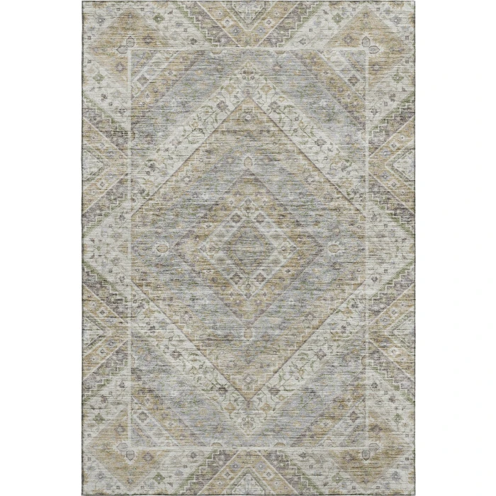 Addison Mayfield Ivory AMF2195 - 8ft. Round Rug