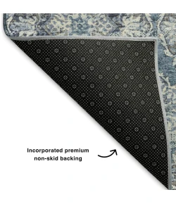 Addison Mayfield Blue AMF2196 - 8ft. Round Rug