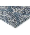 Addison Mayfield Blue AMF2196 - 8ft. Round Rug