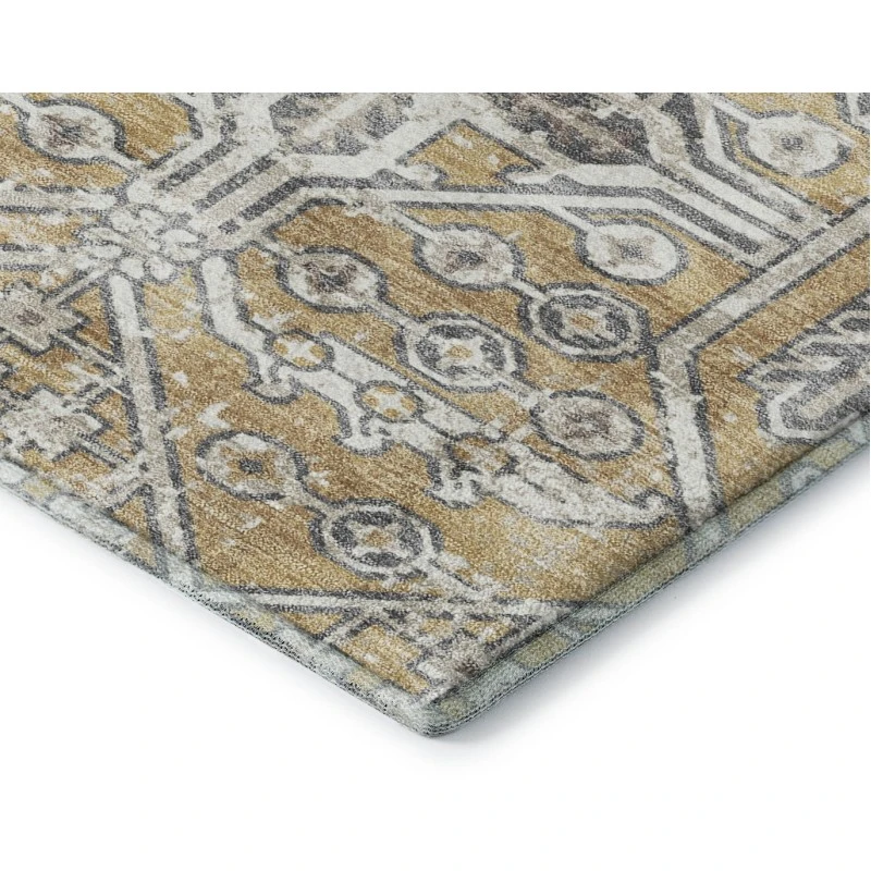 Addison Mayfield Gold AMF2197 2ft. 3in. x 7ft. 6in. Rect. Rug