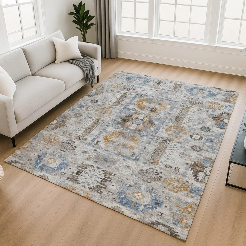 Addison Mayfield Gray AMF2198 2ft. 3in. x 7ft. 6in. Rect. Rug