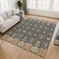 Addison Mayfield Black AMF2199 - 8ft. Round Rug