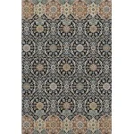 Addison Mayfield Black AMF2199 - 8ft. Round Rug