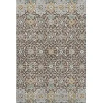 Addison Mayfield Brown AMF2199 - 8ft. Round Rug