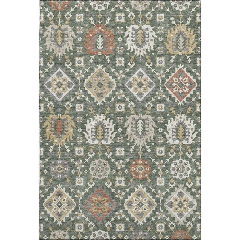 Addison Mayfield Green AMF2200 8ft. x 10ft. Rect. Rug