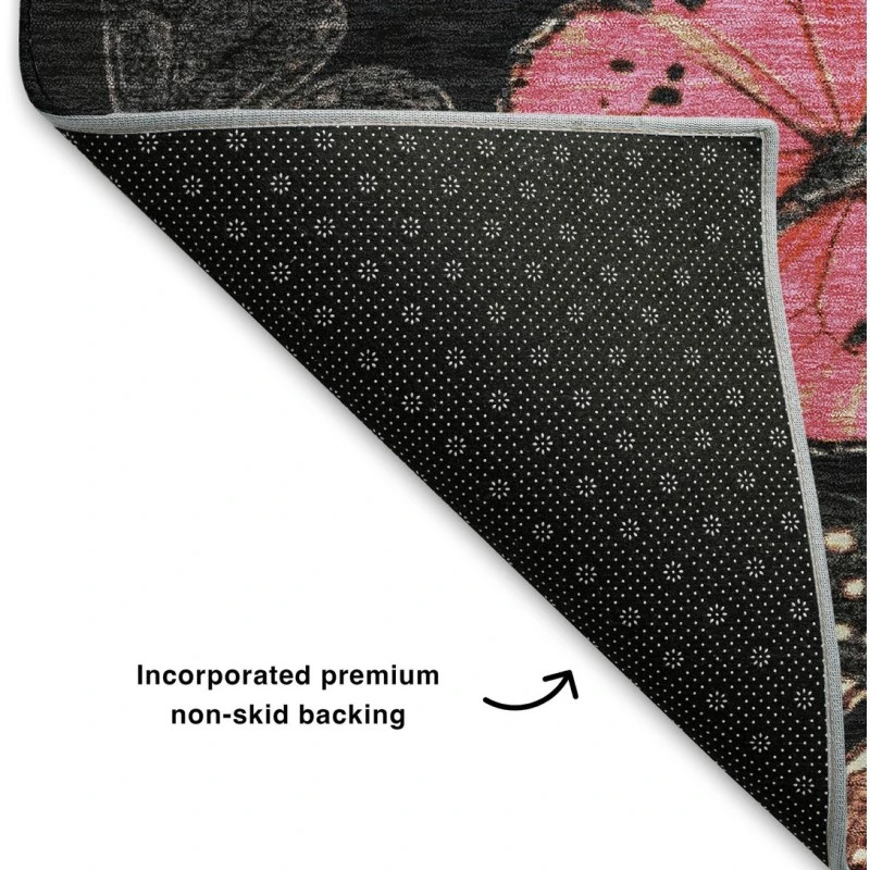 Addison Mayfield Black AMF2201 - 8ft. Round Rug