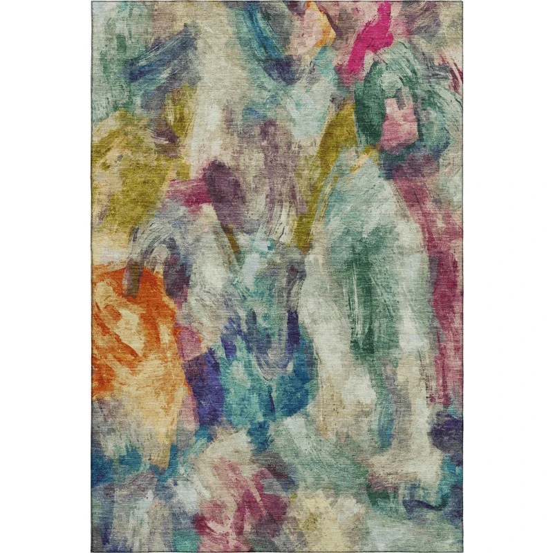 Addison Mayfield Green AMF2204 5ft. x 7ft. 6in. Rect. Rug