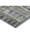 Addison Mayfield Gray AMF2205 - 8ft. Round Rug