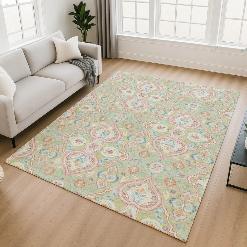 Addison Mayfield Green AMF2207 2ft. 3in. x 7ft. 6in. Rect. Rug